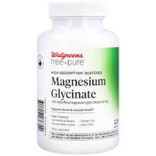 Walgreens Magnesium Glycinate x60